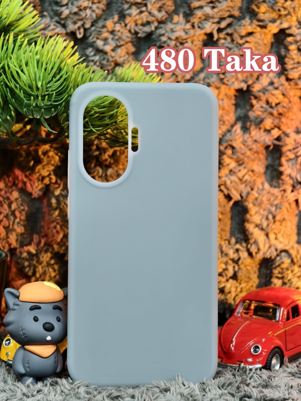 Turbo 4 Pro Liquid Silicon Soft Back Cover With Extra Grip